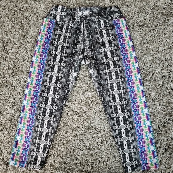 PrAna Hydrobloom Capri Leggings Size Medium - Picture 2 of 7
